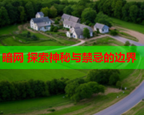 暗网 探索神秘与禁忌的边界