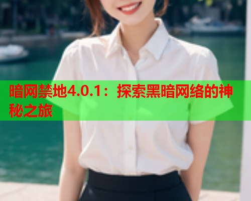 暗网禁地4.0.1：探索黑暗网络的神秘之旅