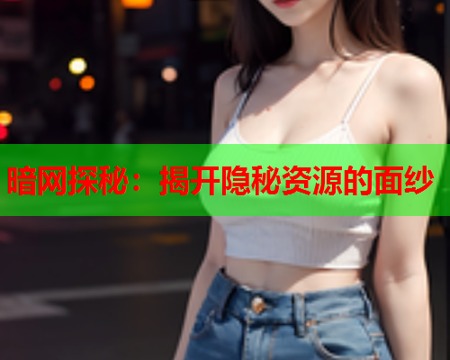 暗网探秘：揭开隐秘资源的面纱