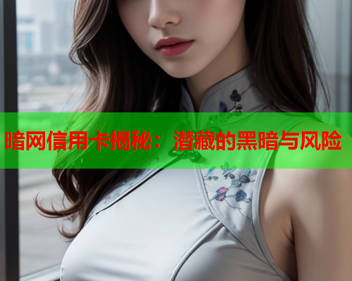 暗网信用卡揭秘：潜藏的黑暗与风险