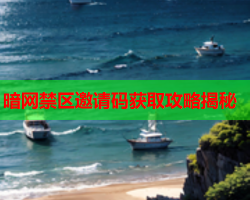 暗网禁区邀请码获取攻略揭秘