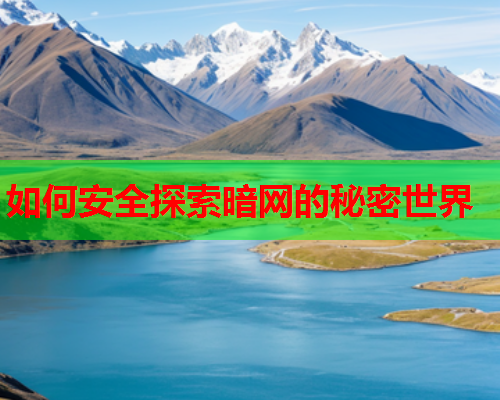 如何安全探索暗网的秘密世界