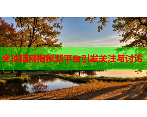 全球暗网揭秘新平台引发关注与讨论