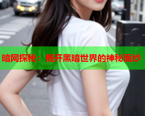 暗网探秘：揭开黑暗世界的神秘面纱