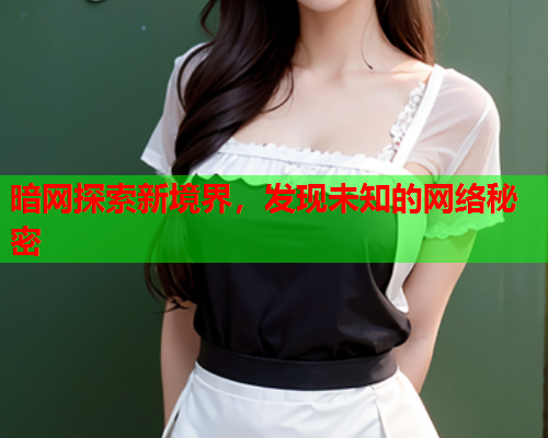 暗网探索新境界，发现未知的网络秘密