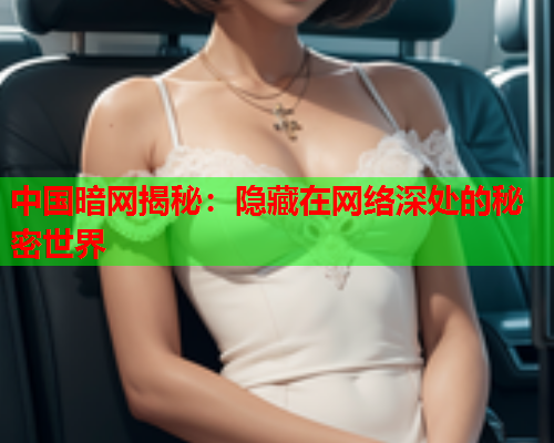 中国暗网揭秘：隐藏在网络深处的秘密世界