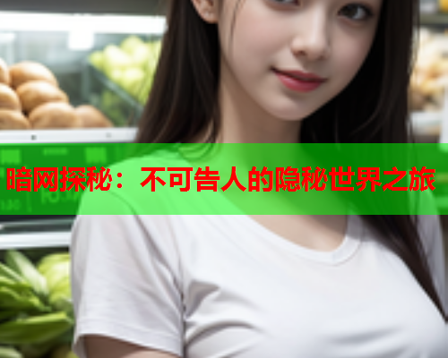 暗网探秘：不可告人的隐秘世界之旅
