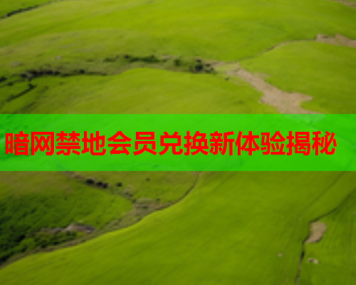 暗网禁地会员兑换新体验揭秘