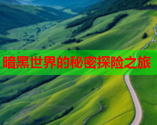 暗黑世界的秘密探险之旅