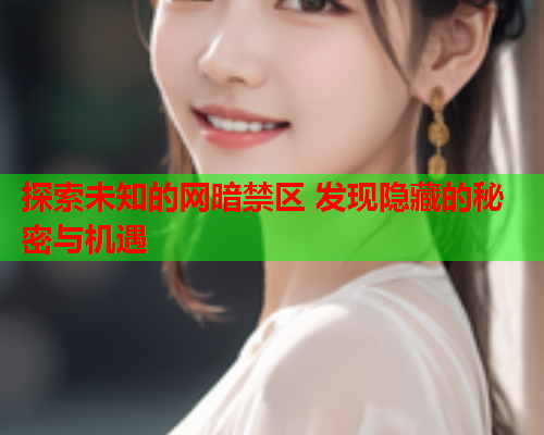 探索未知的网暗禁区 发现隐藏的秘密与机遇