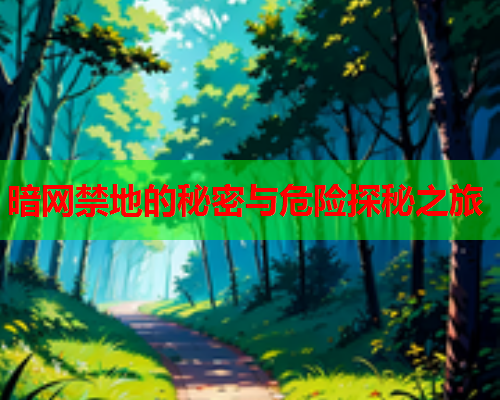 暗网禁地的秘密与危险探秘之旅