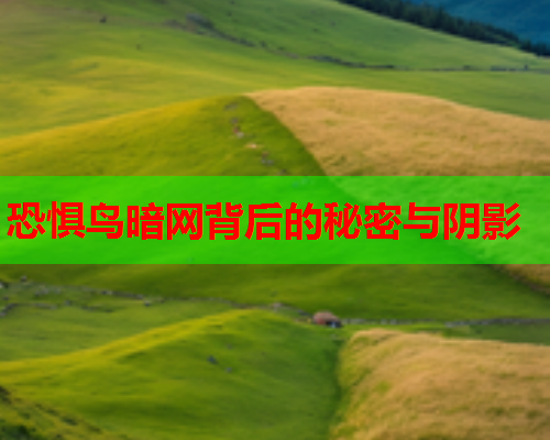 恐惧鸟暗网背后的秘密与阴影