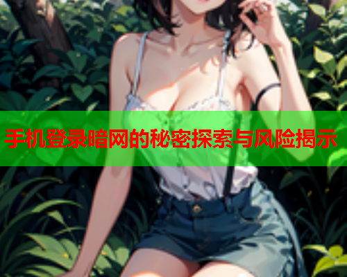 手机登录暗网的秘密探索与风险揭示