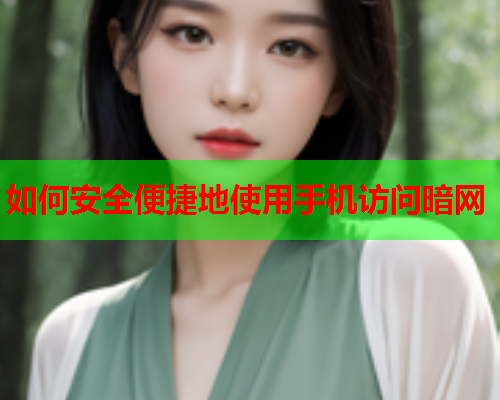 如何安全便捷地使用手机访问暗网