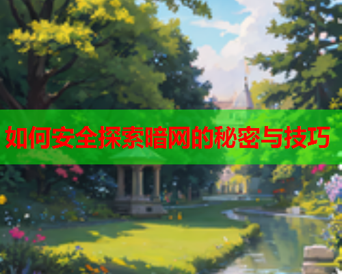 如何安全探索暗网的秘密与技巧
