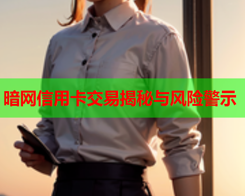 暗网信用卡交易揭秘与风险警示