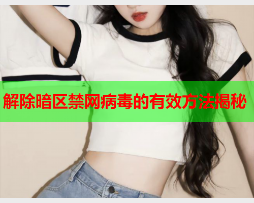 解除暗区禁网病毒的有效方法揭秘