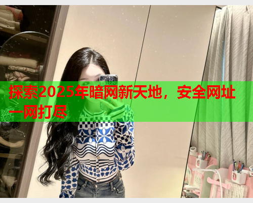 探索2025年暗网新天地，安全网址一网打尽