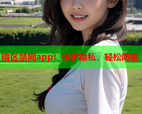 暗区禁网app：保护隐私，轻松防骗