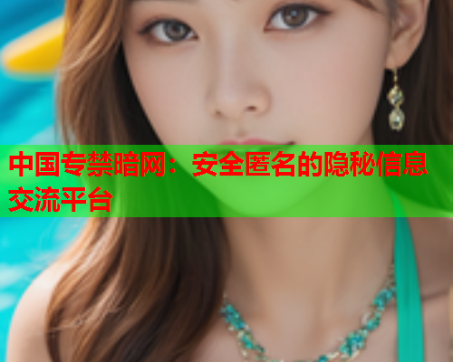 中国专禁暗网：安全匿名的隐秘信息交流平台