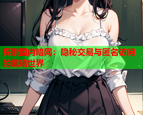 探索国内暗网：隐秘交易与匿名访问的黑暗世界