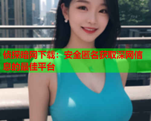 侦探暗网下载：安全匿名获取深网信息的最佳平台